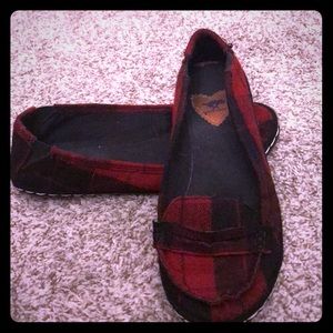Cute Plaid Flats
